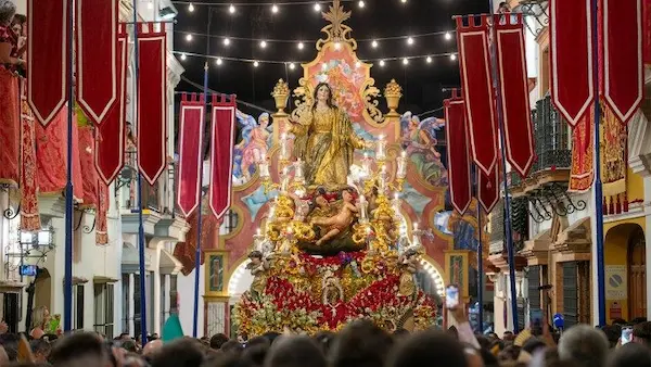 The 15 saints and virgins of the celebration