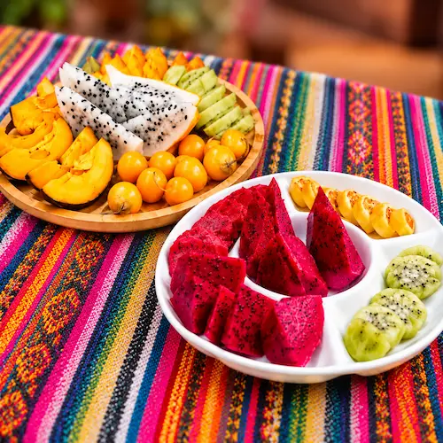 exotic Peruvian fruits